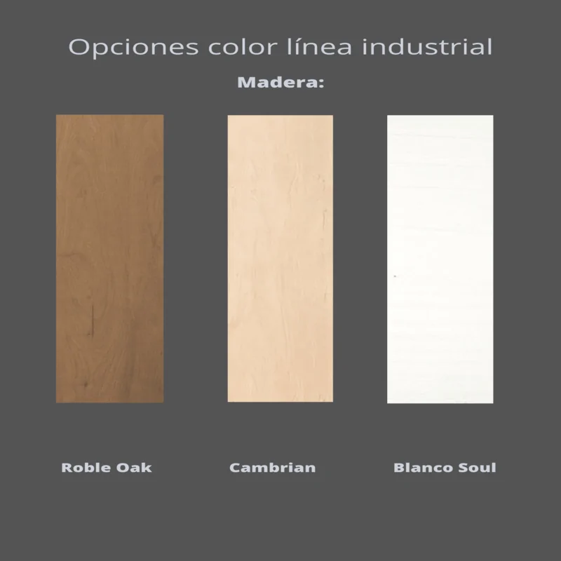 colores madera serie industrial